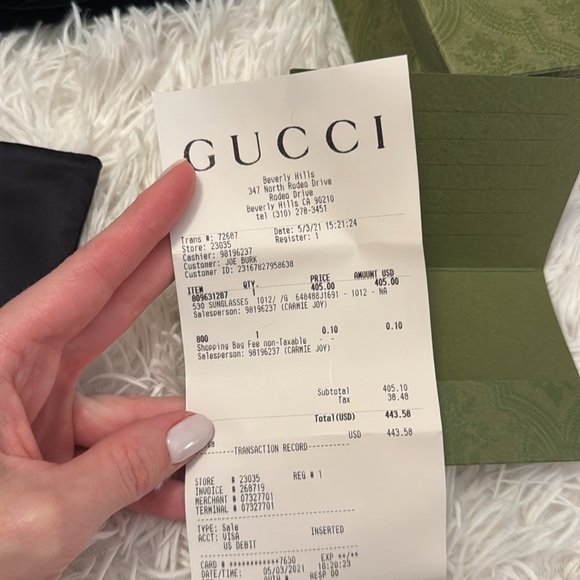 Gucci GG0876S Square Sunglasses - Picture 8 of 8